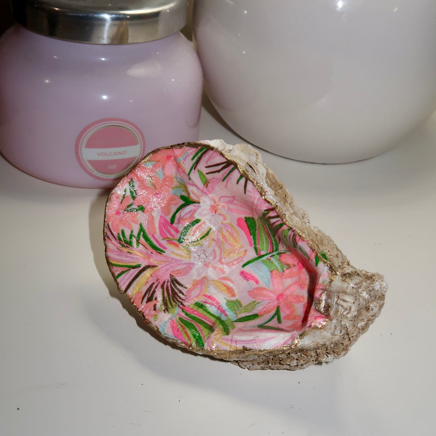 Palm Spring Oyster Shell Ring Dish No.3