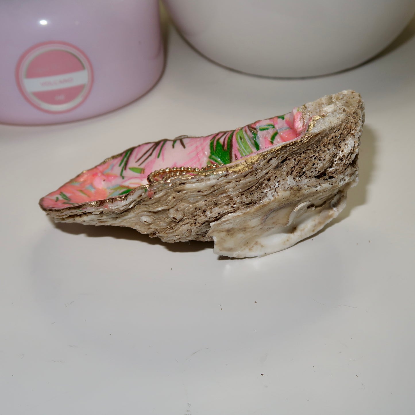 Palm Spring Oyster Shell Ring Dish No.3